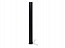 Ножка мебельная, 820-840х60мм, черный матовый, арт. 119165