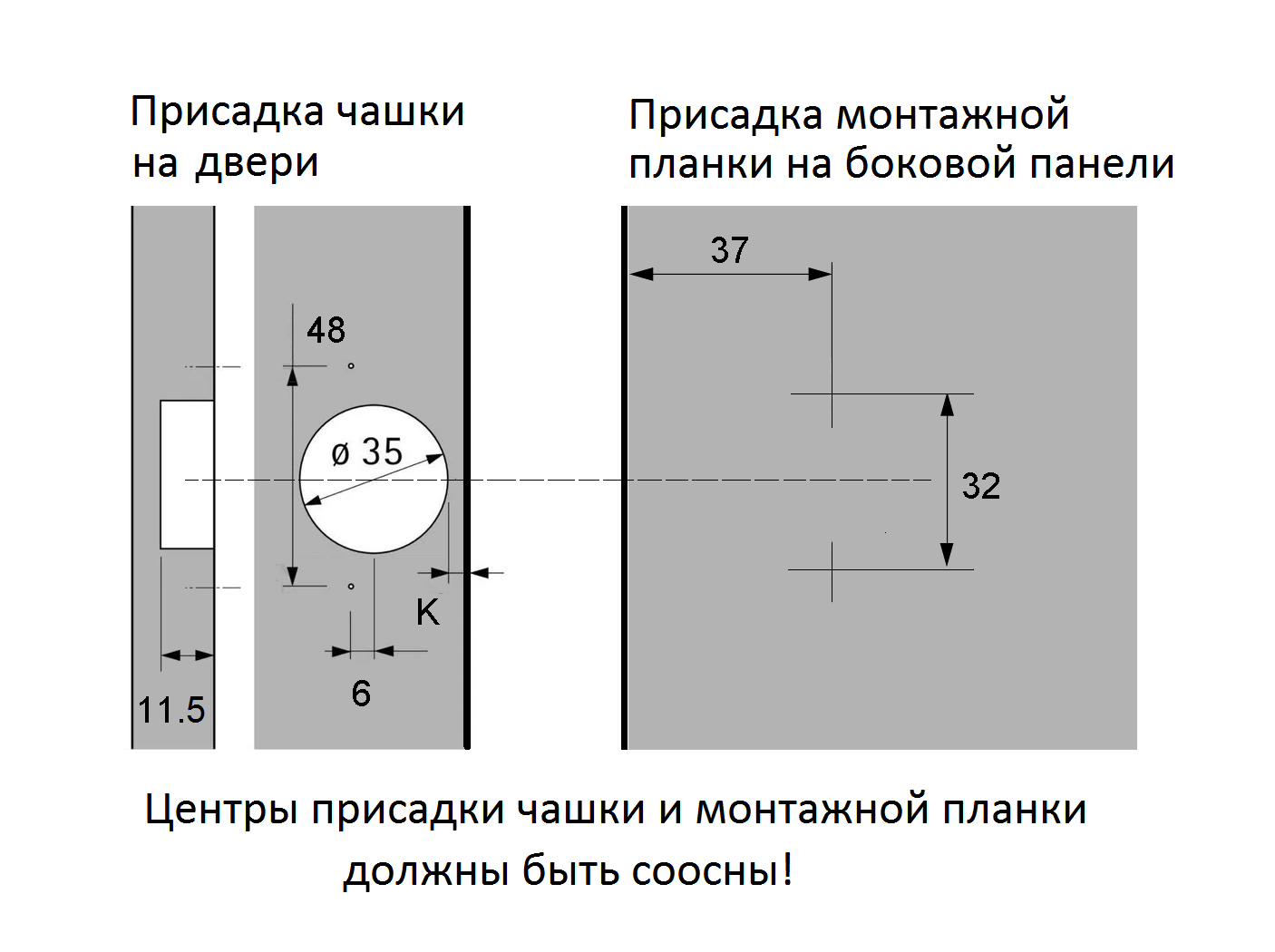 Петля Integra 2-Ways полунакладная 105* с демпфером Art. 51BSH5050805000,  FGV