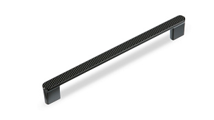 Ручка мебельная, скоба FS 228, 160 мм, чёрный матовый, Валмакс