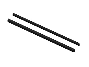ARISTO Заглушки кронштейна, серия 460, чёрный Art. WA2956.VR046.BK000.CI
