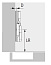 Монтажная планка параллельного адаптера Sensys/Intermat, D1,5, под шуруп, цинк. литье, никелированная Art. 9106990, Hettich