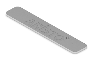 ARISTO Заглушка вертикального профиля, серебро AS0053.VP000.SLM00.CY