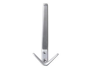 Крючок мебельный HORNY K305.05SC.3, трёхрожковый, сатиновый хром, Boyard