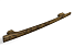 Ручка мебельная Bow HL-004M деревянная (дуб), 352 мм, коричневая