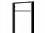 YouK рама из стального профиля для стеллажных систем, 30x200x905 мм, черный, Art. 2367489873, Kessebohmer