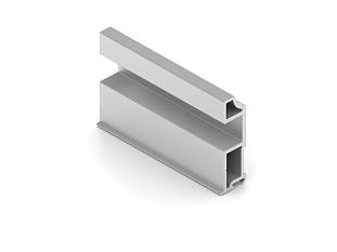 Aristo Slim line Вертикальный профиль серебро матовое 5,4 AV0650.VP540.SLMAN.CJ