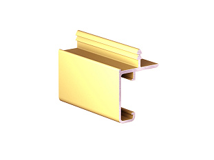 Ручка-профиль, Gola для верхних модулей, 4,0 м, (для 16/18 мм ДСП), золото, LED, Россия