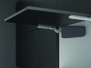 Механизм для фасада SOLO MECH модель B1 (комп-т лев. + прав), антрацит Art. 12417710007001, Samet