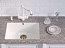 Мойка кухонная Omoikiri Bosen 54-U-SA, 540х440х220мм, Tetogranit/Бежевый, в комплекте