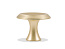 Ручка мебельная, кнопка UTA RC305MBSG.4, матовое золото, Boyard