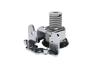 Опора мебельная INTEGRATO TECH D, со штифтами, регулировка 20 мм