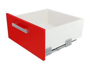 Комплект ящика  с прямыми боковинами СТАРТ SOFT с доводчиком высокий, 167мм, белый, SB20W.1/400, Boyard