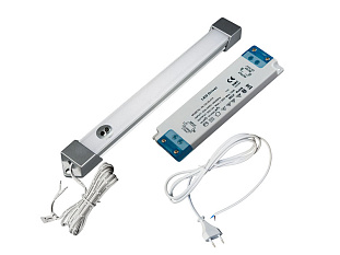 Комплект накл. профиля 0,48 м с LED лентой/холодный свет/блок пит/ИК-выкл/сет.шнур