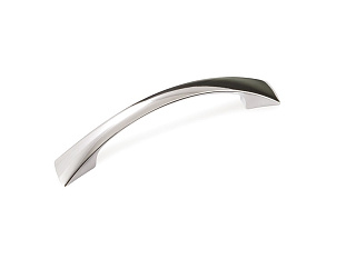 Ручка мебельная, скоба FS-046, 128 мм, хром, Валмакс