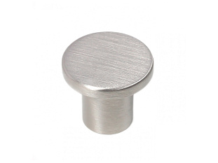 Ручка мебельная, кнопка SOLO RC042BSN.4, атласный сатиновый никель, Boyard