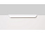 Ручка-профиль, торцевая MONTE RT110W.1/160/200, 160 / 200 мм, алюминий, белый, Boyard