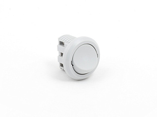 Выключатель мебельный врезной D27 (max 250V/5A), белый
