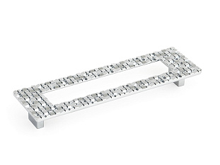 Ручка мебельная, скоба F1332A, 160 мм, Китай, хром