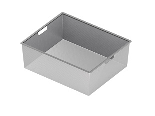 ARISTO Корзина мелкосетчатая 185 мм, 369х427, металлик Art. WA0392.VP018.MG0PC.CH