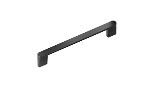 Ручка мебельная, скоба FS 226, 128 мм, чёрный матовый, Валмакс