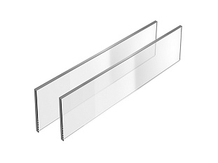 Стекло для боковины ящика AvanTech YOU INLAY, NL500, Art. 9283181, Hettich