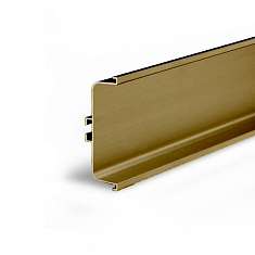 Ручка-профиль, Gola Premium C-образная, 4 м, шампань брашированная, Россия