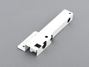 Соединитель задней стенки ящика InnoTech высотой 144 мм, белый, правый Art. 9060649, Hettich