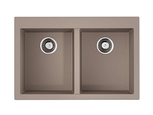 Мойка Bosen 80-2-SA, 800x530x200мм, Tetogranit/бежевый