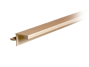 Ручка-профиль, Gola для верхних модулей, 4,1 м, (для 16 ДСП), золото, Boyard, RP052SG.1/000/4100