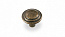 Ручка мебельная, кнопка FB-060, античная бронза, Валмакс