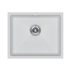 Мойка Paulmark LUMI, LU55-WH,  555х460х210 мм, белый, в комплекте