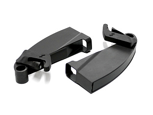 Амортизатор полки Леманс, комплект 1 уп (2 шт), левый, антрацит, Art. 2346427500, Kessebohmer