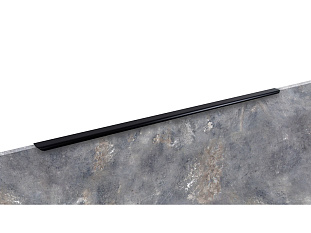 Ручка мебельная, торцевая MONTE RT110BL.1/000/1000, 288х3 / 1000 мм, черный, Boyard