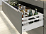 Дополнительный продольный релинг для ящика InnoTech Atira 176мм, длина 470 мм, правый, цвет белый, Art.9195033, Hettich