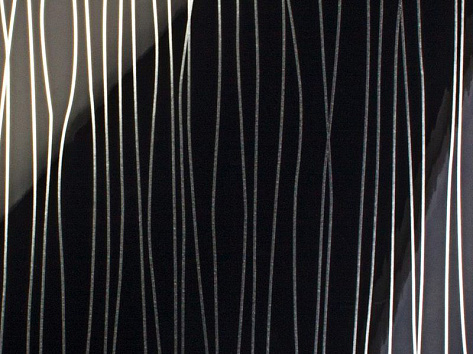 Панель 16х1220х2800 Черная Линия - Stripped Black (P201) (EVOGLOSS,МДФ), C