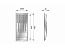 Блок-лоток для ножей BLOKI PC15/GRPH/206x480, графит, Boyard