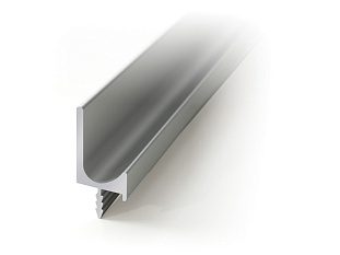 Ручка-профиль, торцевая L-LINE RP003SC.1/000/3000 L, 3 м, сатиновый хром, Boyard