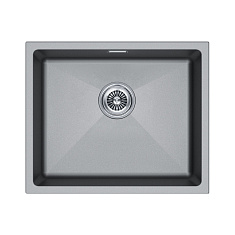 Мойка Paulmark LUMI, LU55-GRM,  555х460х210 мм, серый металлик, в комплекте