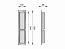 Дополнительный блок-лоток для столовых приборов BLOKI PC11/GRPH/107x480, графит, Boyard