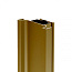Ручка-профиль, фальш Gola Premium вертикальный срединный, 4,25 м, алюминий, шампань брашированная (для 16мм ДСП)