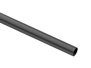 ARISTO Штанга круглая, L=2000, чёрный матовый Art. WA0180.VP200.BKMPC.RU