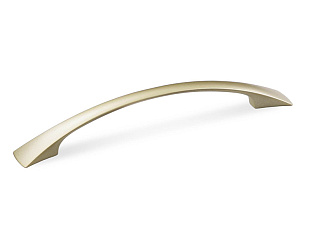 Ручка мебельная, скоба FS-046, 128мм, матовое золото, Валмакс