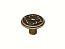 Ручка мебельная, кнопка FB-025, античная бронза, Валмакс