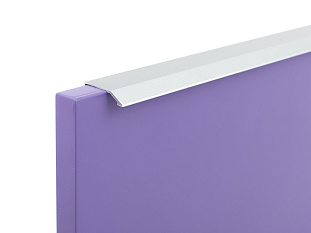 Ручка мебельная, торцевая PN(15)03, 1024/1096 мм, матовый хром, Валмакс