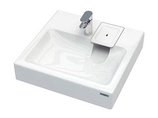 Раковина над стиральной машиной WELT 730431, белая, 60х60, с комплектом, Paulmark