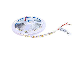 Светодиодная лента 120 диодов/м.п 2835 тепл. белый 12V, 9,6W/м.п., 1000 Lm/m, IP33