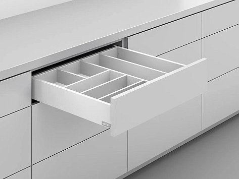 Система организации внутреннего пространства ящиков Artflow, для плиты 16 мм, 500х600 WH, Белый, Samet