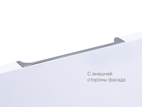 Ручка мебельная торцевая EVA RT020CP.1/000/100, хром, Boyard