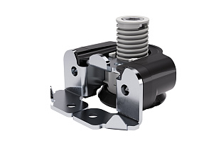 Опора мебельная INTEGRATO TECH G, с шипами и предустановленными саморезами, регулировка 20 мм