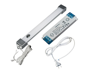 Комплект накл. профиля 0,78 м с LED лентой/холодный свет/блок пит/ИК-выкл/сет.шнур